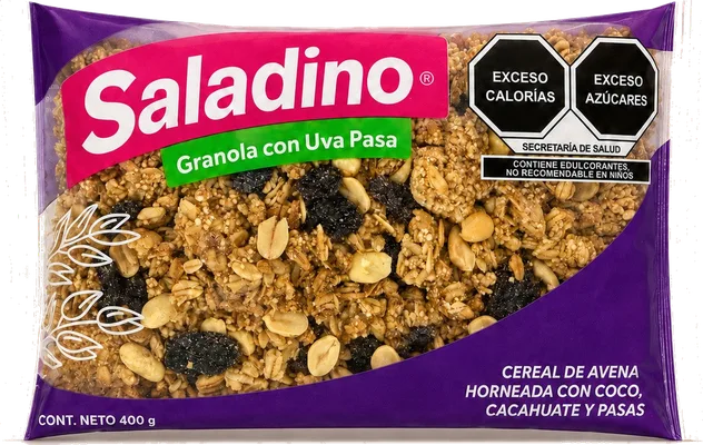 Granola con Uva Pasa SALADINO 400 g